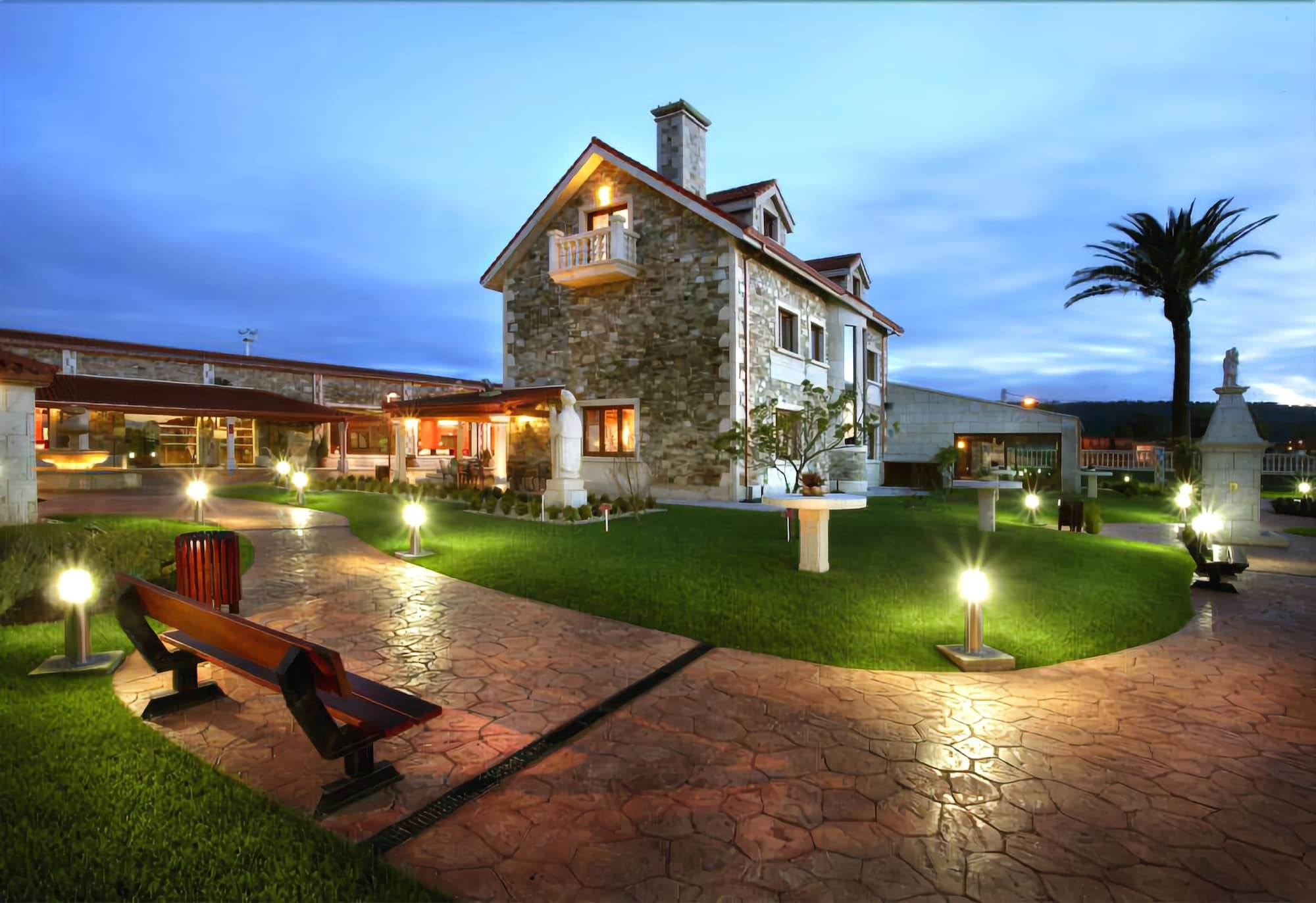 Complejo Aldeola Bed & Breakfast Malpica Exterior photo